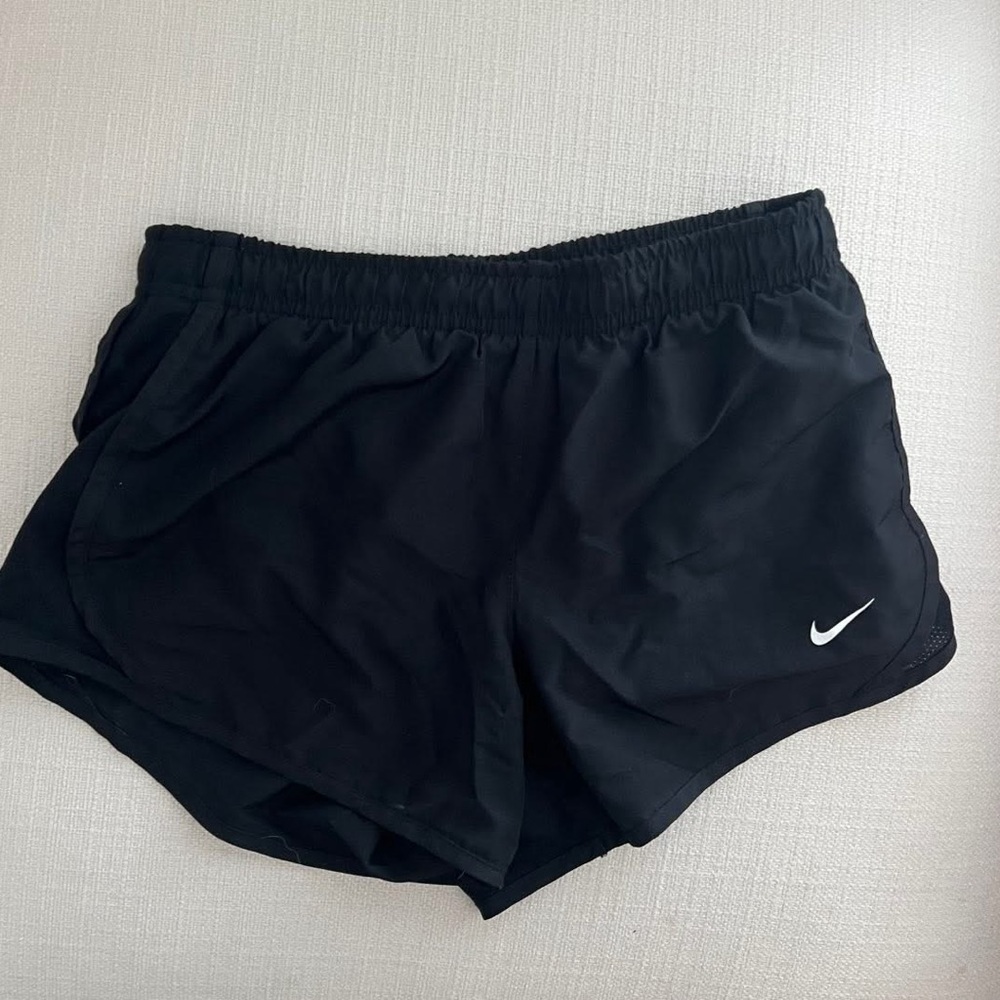 Nike black Tempo Big Kids' (Girls') Dri-FIT Running Shorts